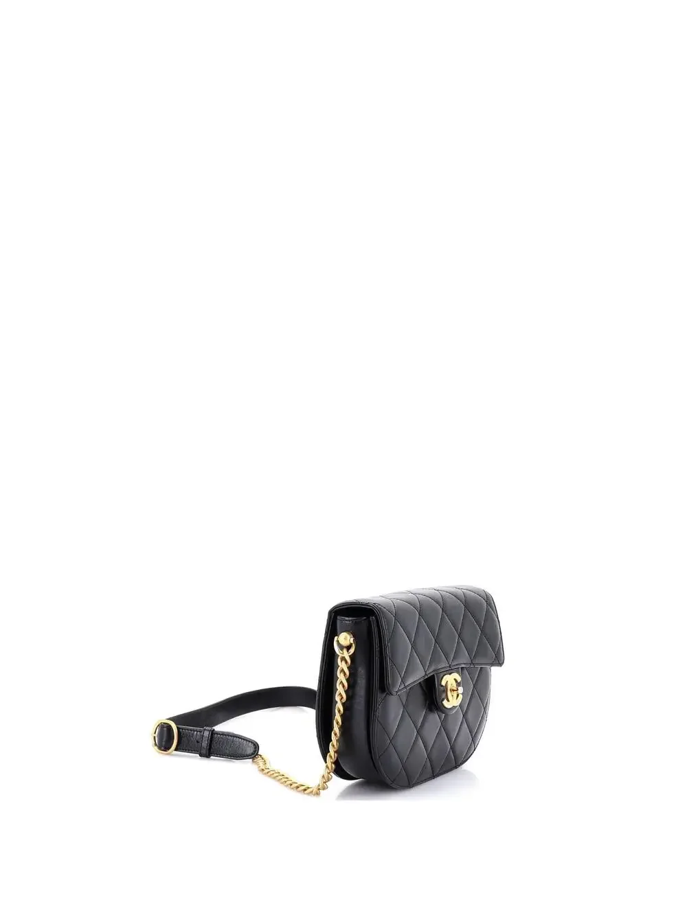Chanel Moon Flap Messenger Bag Quilted #258296C46B